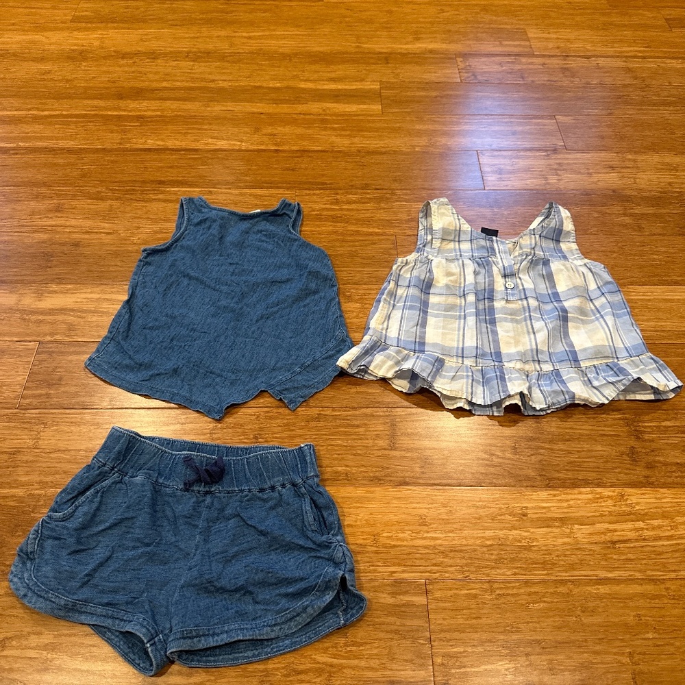 Bundle girls matching summer set